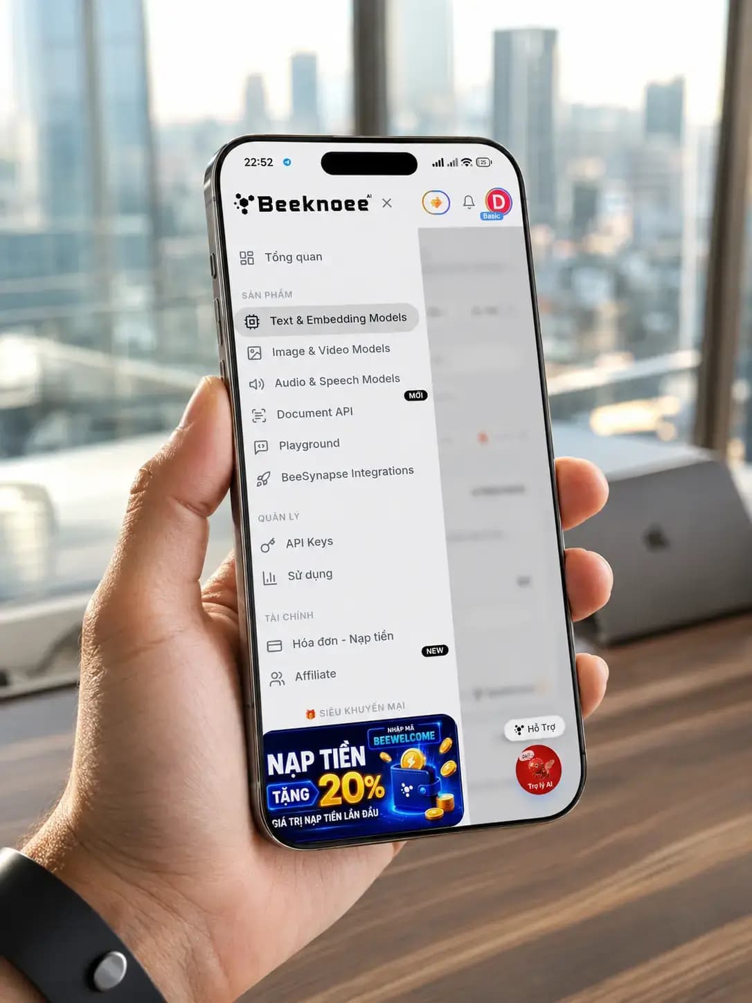 Beeknoee — Trợ lý giọng nói